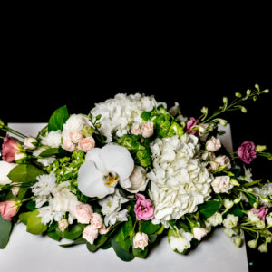 White and Pink Centerpiece