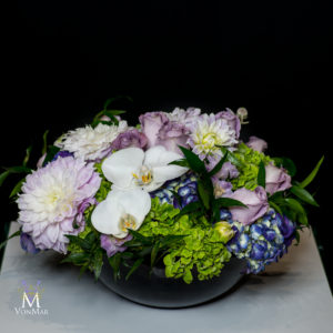 Hydrangea, Dahlia and roses