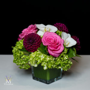 Hydrangea, Garden Roses and Dahlias
